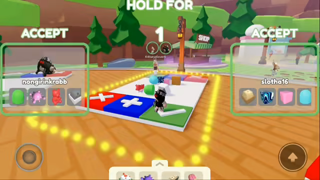 Both trade offers visible during the hold to confirm countdown